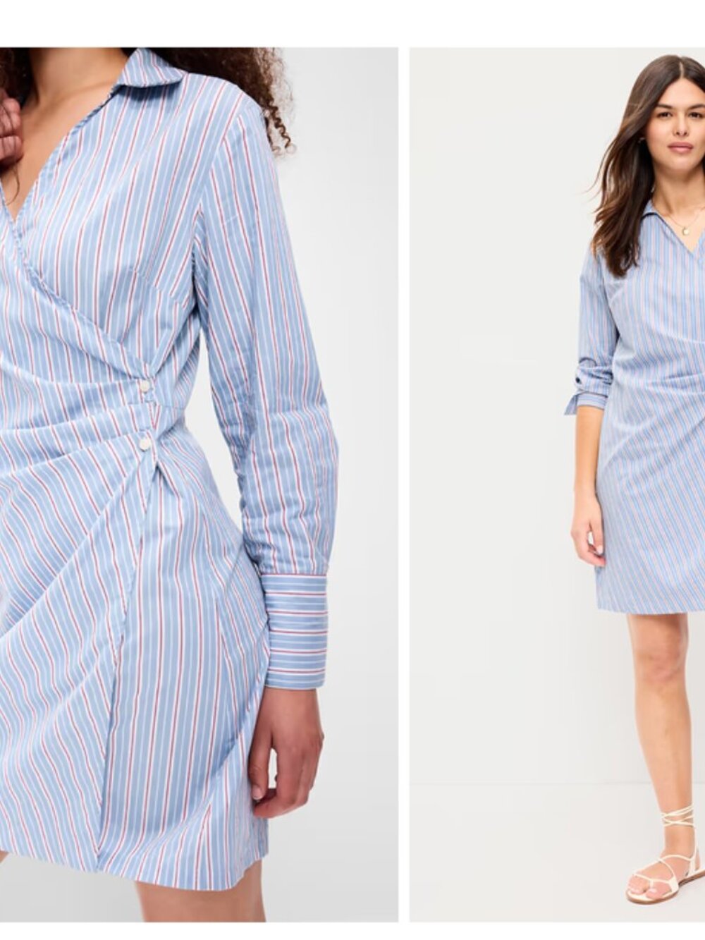 100% Cotton Wrap Dress